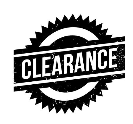 Clearance Items!