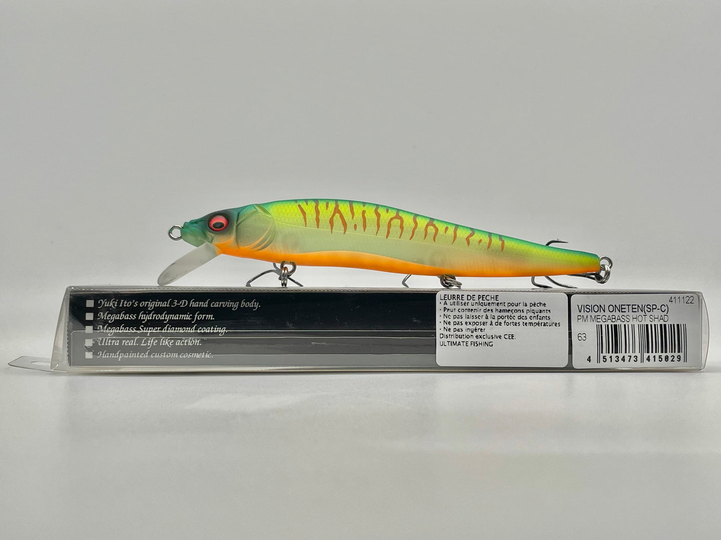 PM MEGABASS HOT SHAD - VISION ONETEN (SP-C) (EXCLUSIVE EURO RELEASE)
