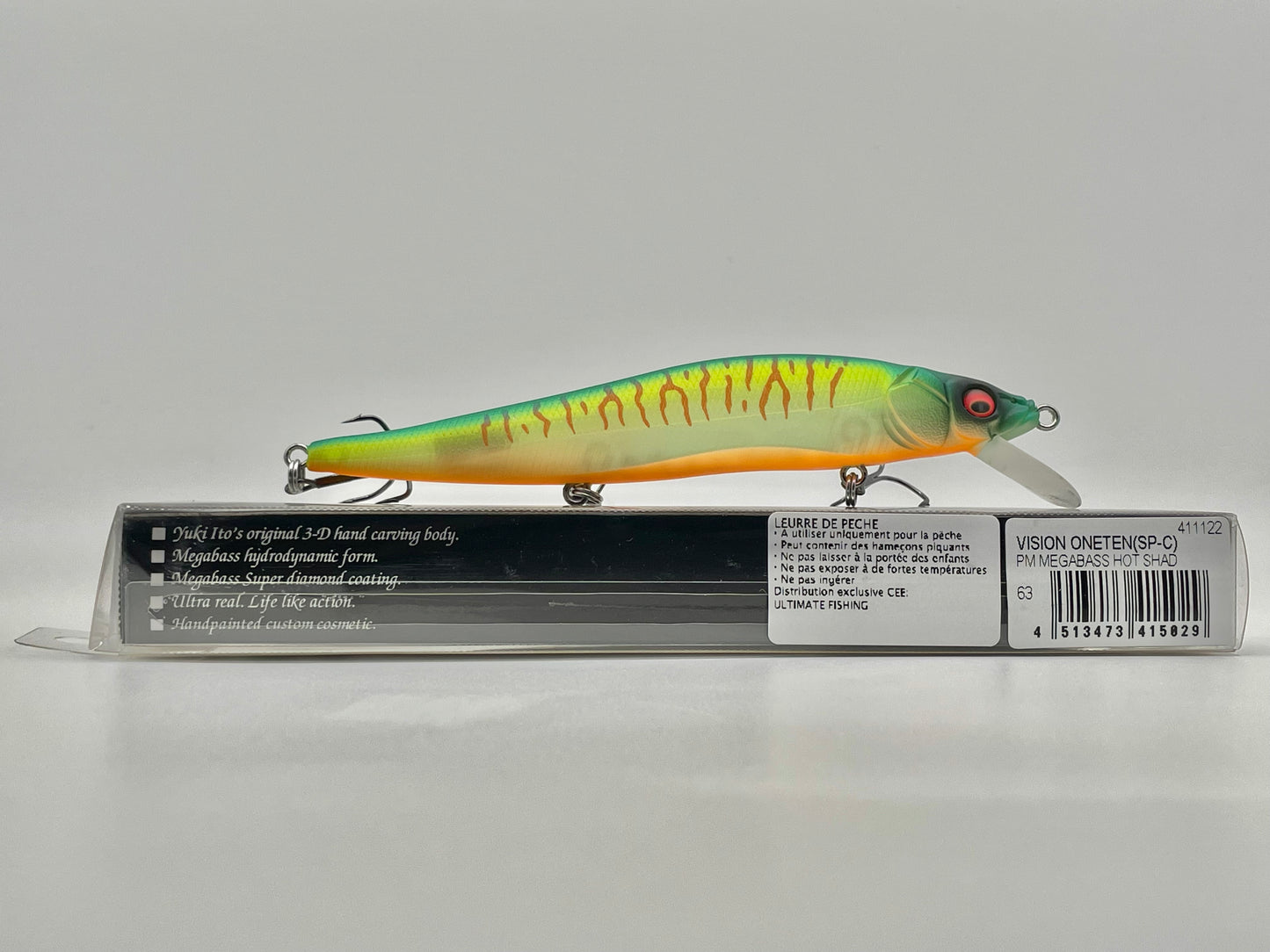 PM MEGABASS HOT SHAD - VISION ONETEN (SP-C) (EXCLUSIVE EURO RELEASE)