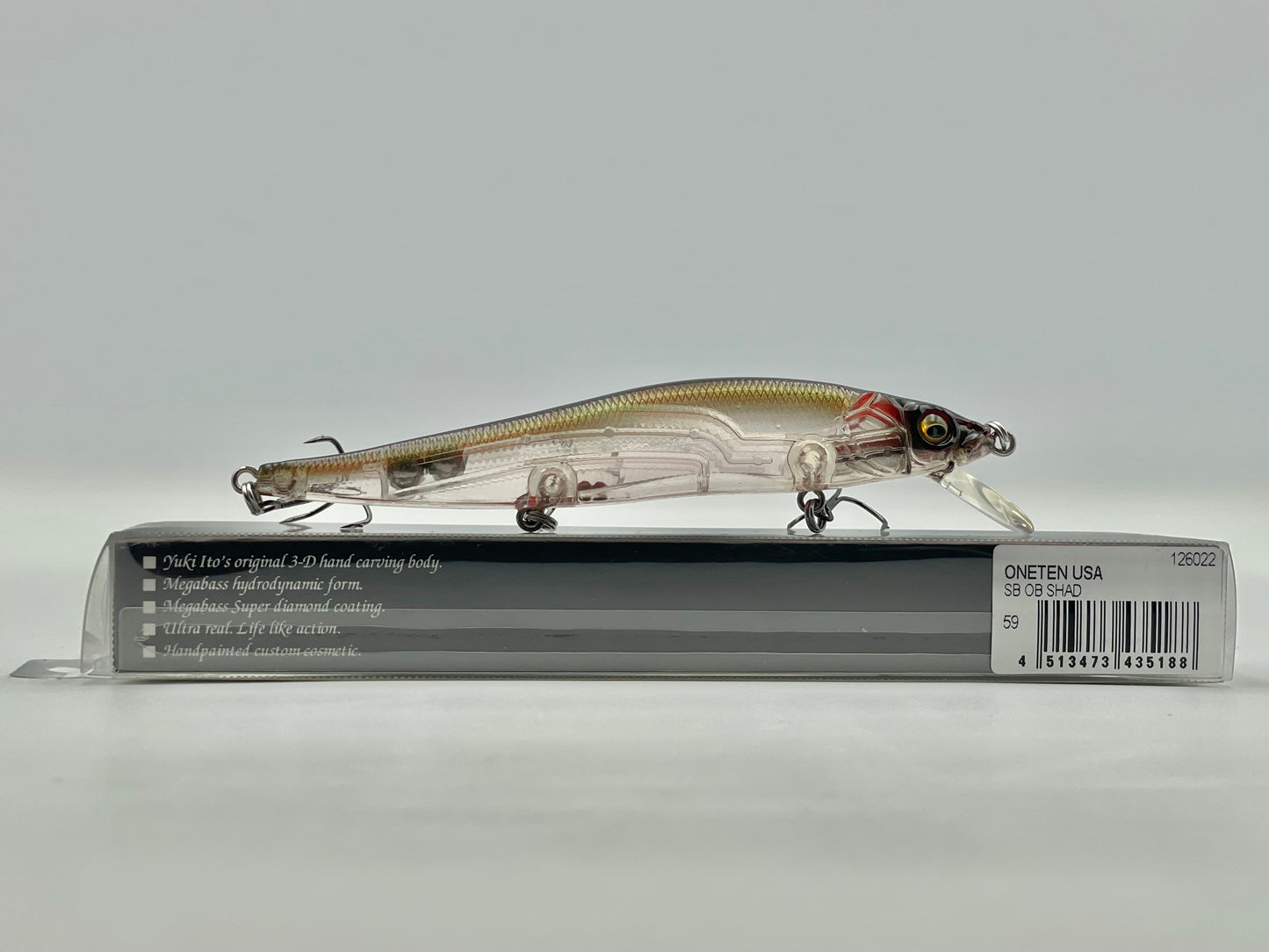 SB OB SHAD - ONETEN USA (Creased hang tag)