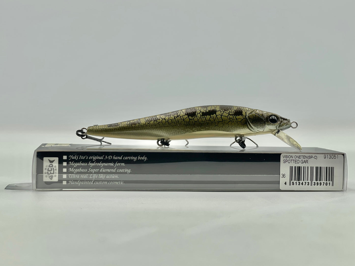 SPOTTED GAR - VISION ONETEN (SP-C) (With Front Sticker)