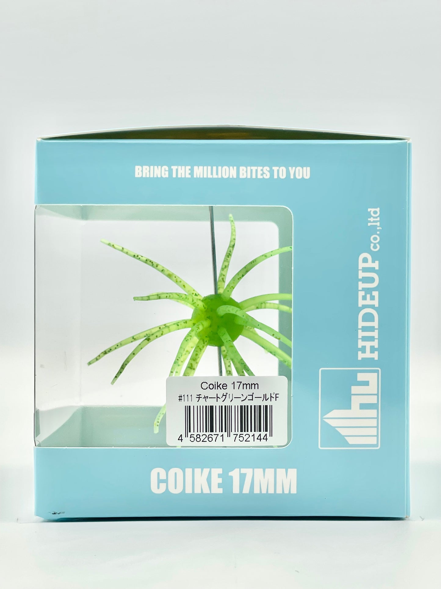 HIDEUP COIKE 17MM #111 - CHART GREEN GOLD F