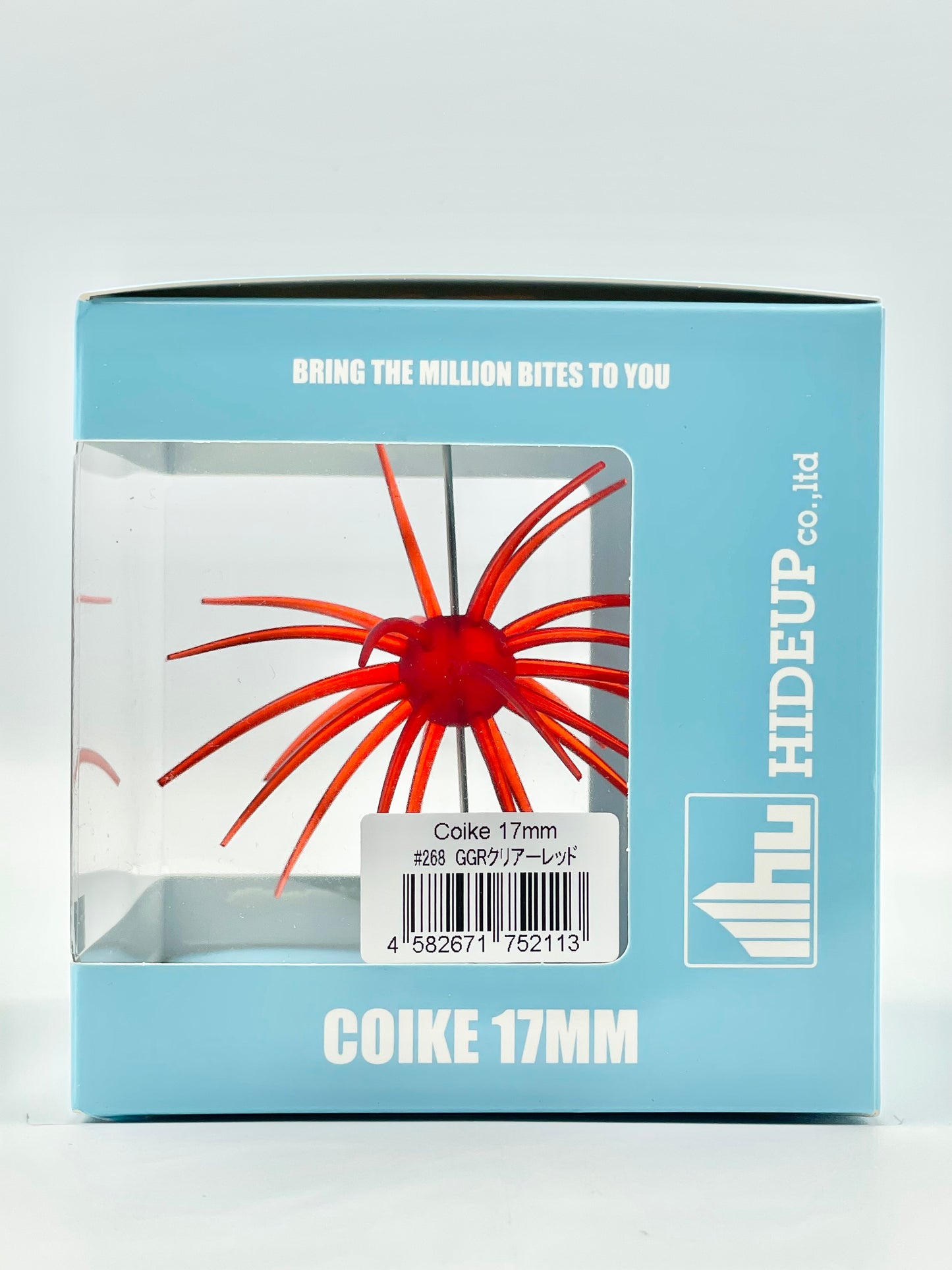 HIDEUP COIKE 17MM #268 - GGR CLEAR RED