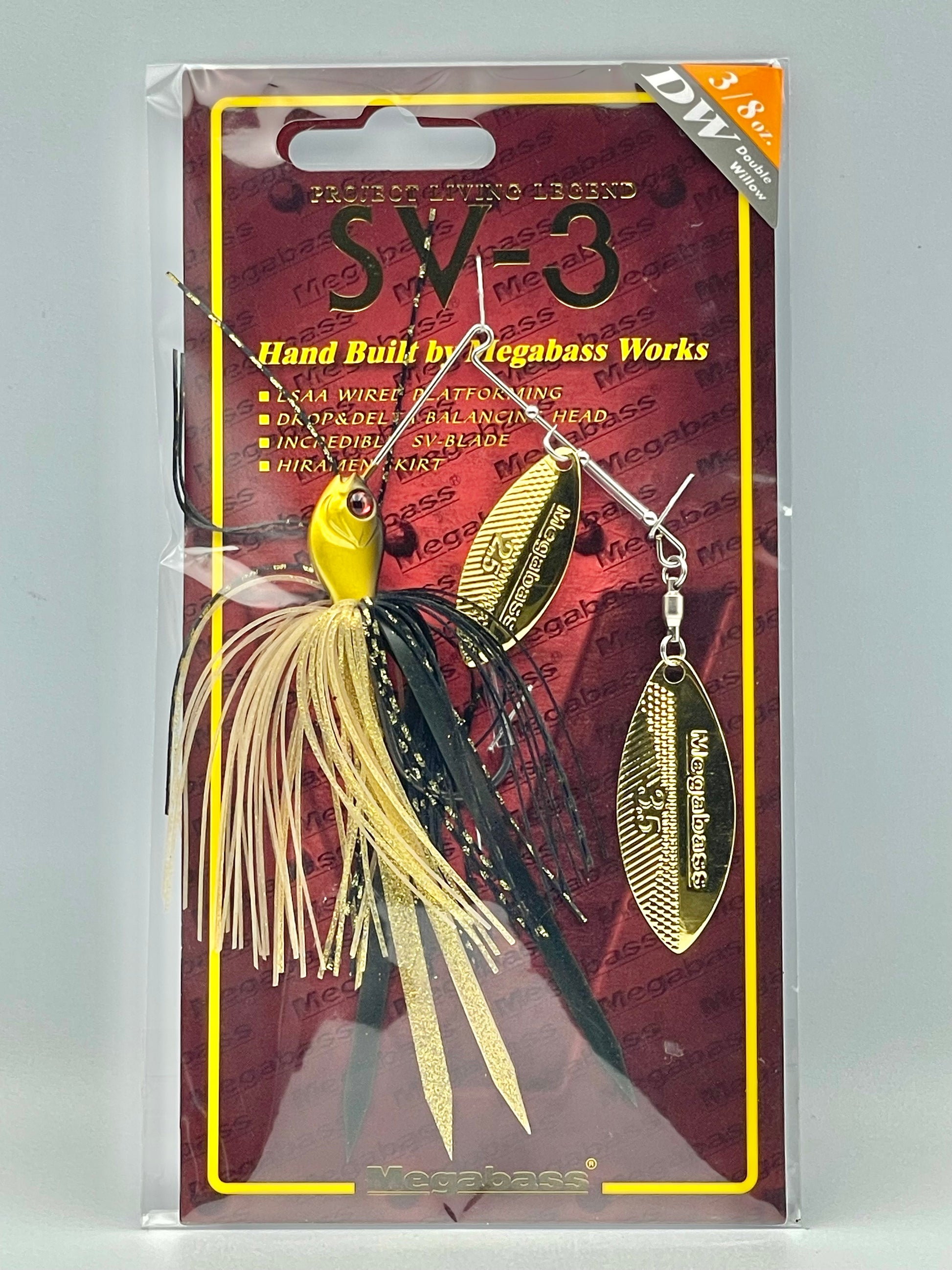 black and gold fishing lures BLACK GOLD