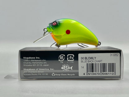 BLUE BACK CHART - IXI BLOWLY