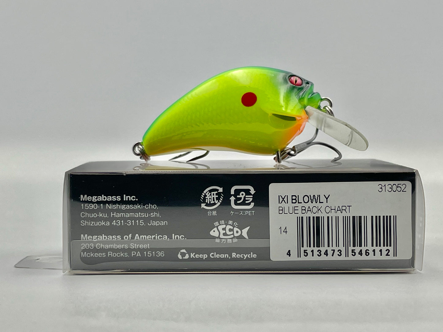 BLUE BACK CHART - IXI BLOWLY