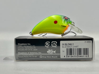 BLUE BACK CHART - IXI BLOWLY