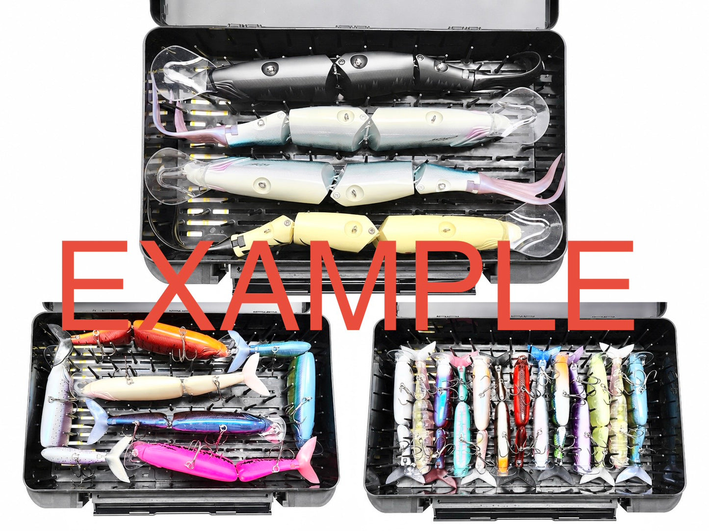 GO FISHING G BOXXX QUILLS - BLACK