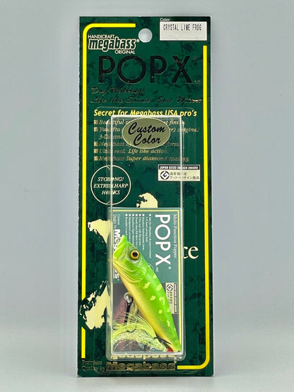 CRYSTAL LIME FROG - POP X (SP-C) RESPECT SERIES #30