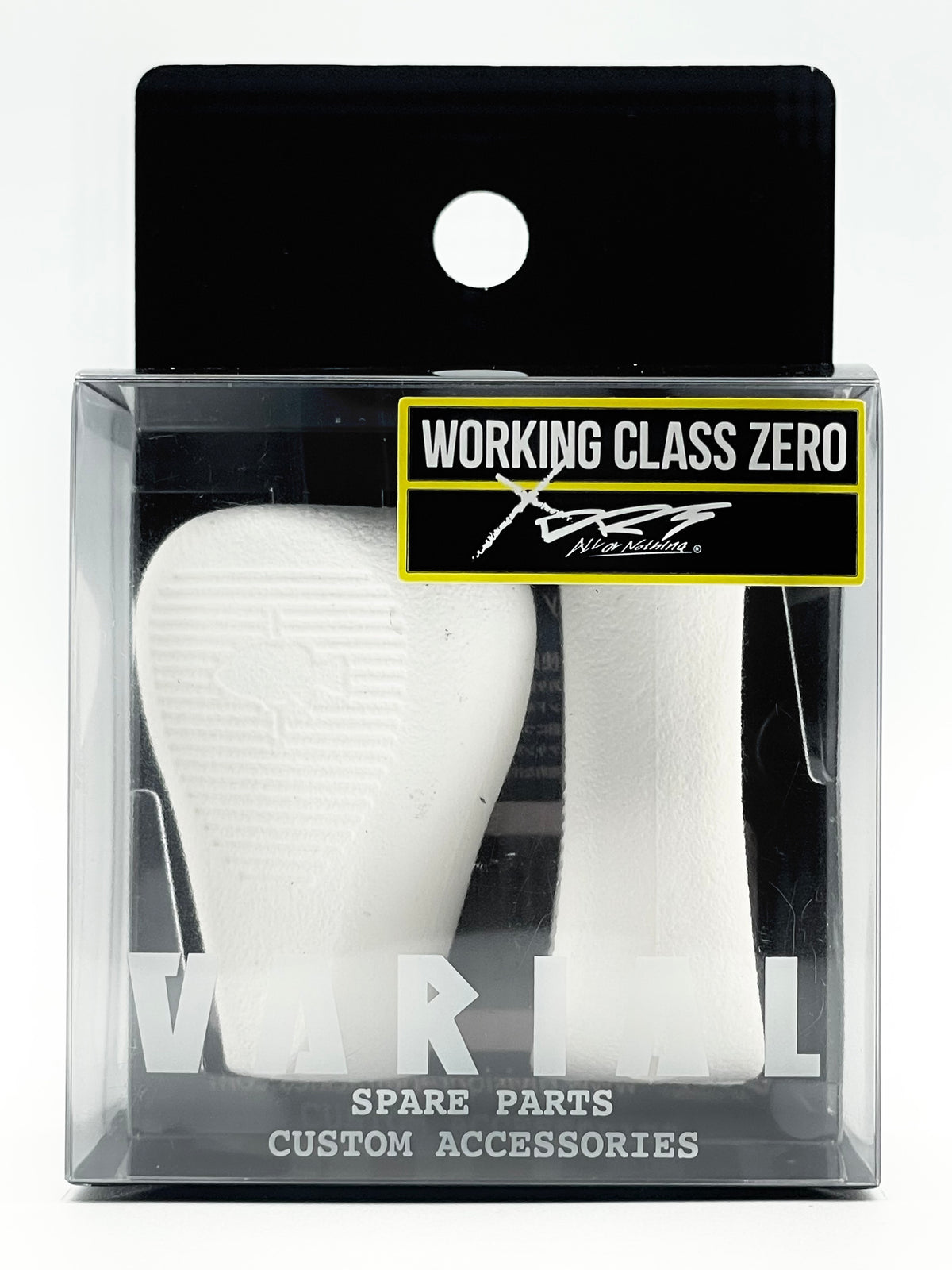 WORKING CLASS ZERO X DRT VARIAL KNOB FLAT - WHITE