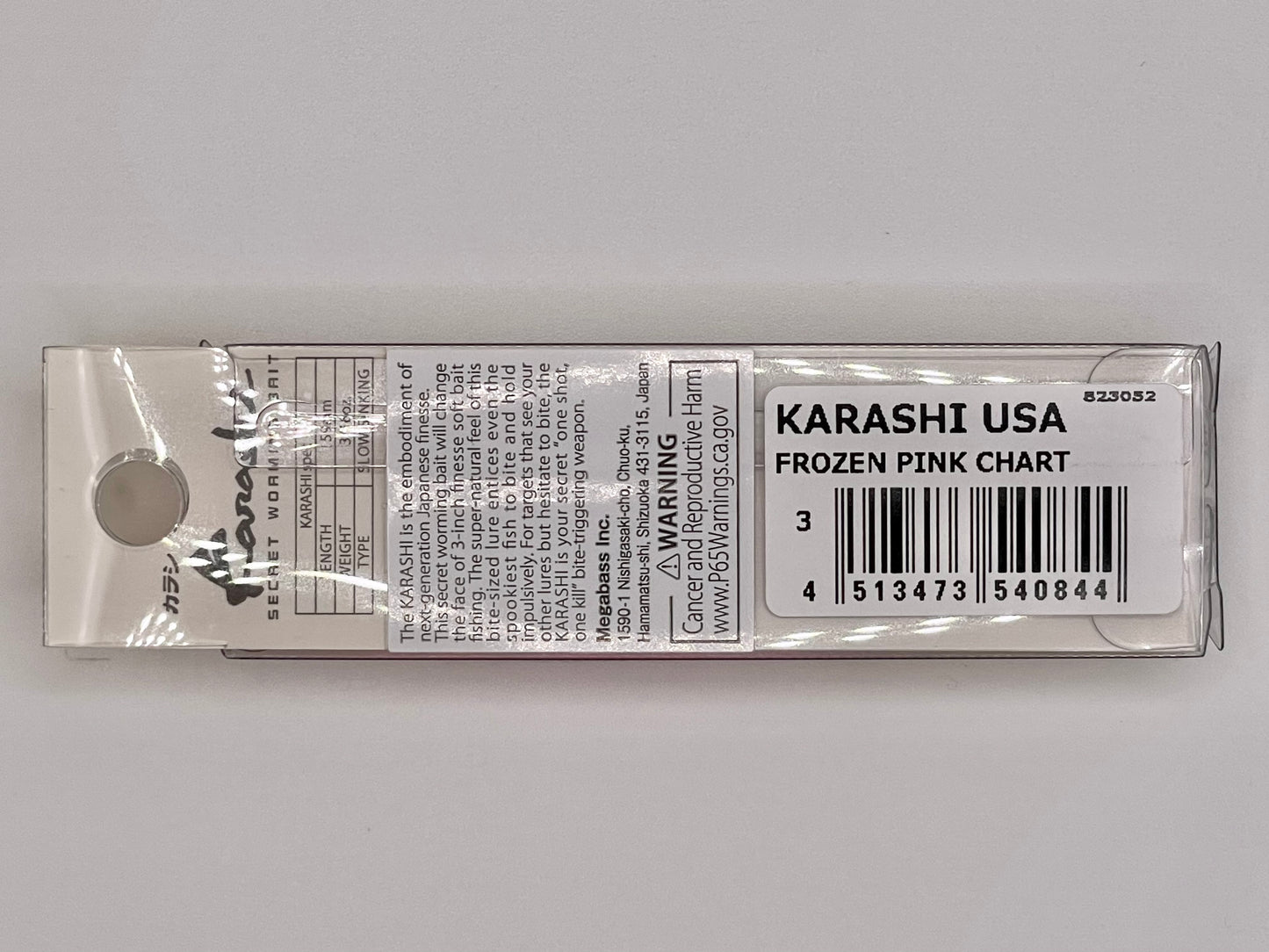 FROZEN PINK CHART - KARASHI USA (LIMITED COLOR)
