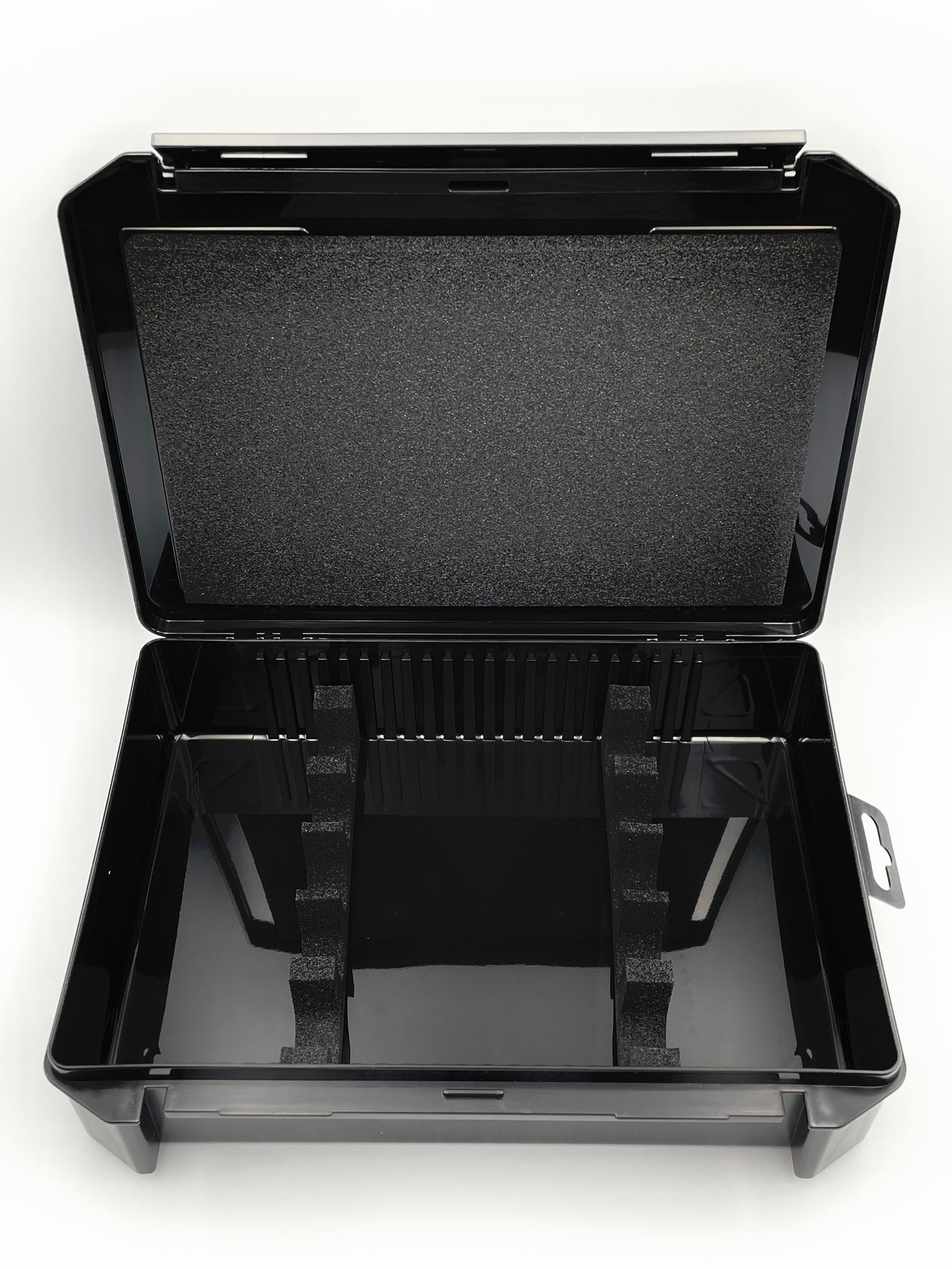 black acrylic tackle box DRT x BACK LASH G BOXXX