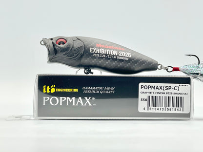 GRAPHITE FINISH 2026 SHANGHAI - POPMAX (SP-C) (MEGABASS 2026 EXHIBITION EXCLUSIVE)