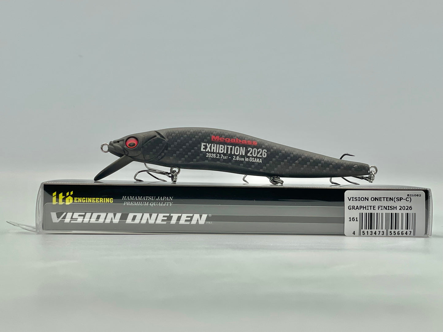 GRAPHITE FINISH 2026 - VISION ONETEN (SP-C) (MEGABASS 2026 EXHIBITION EXCLUSIVE)