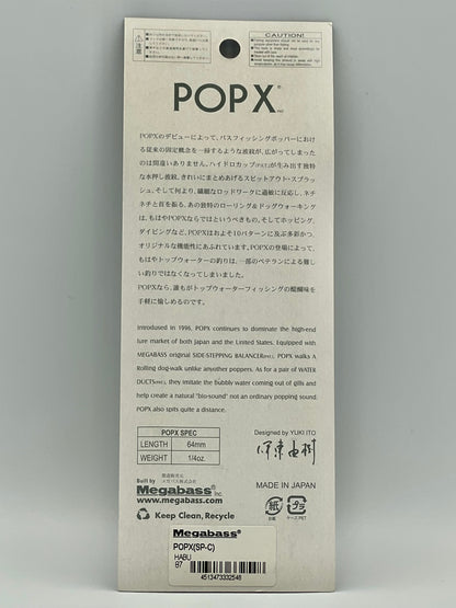 HABU - POP X (SP-C) (With Front Sticker)