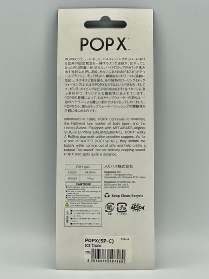 ICE TIGER - POP X (SP-C) (Creased packaging)