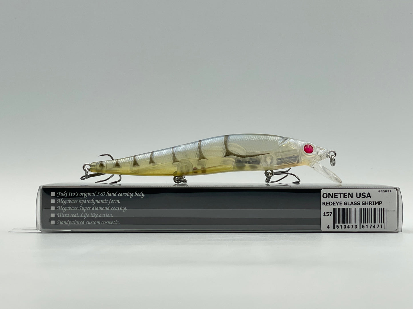 REDEYE GLASS SHRIMP - ONETEN USA RESPECT SERIES #51 (Damaged box)