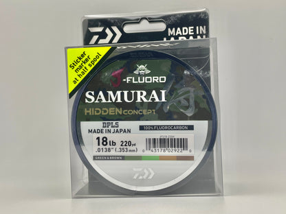 DAIWA J-FLUORO SAMURAI HIDDEN CONCEPT 18lb 220yd