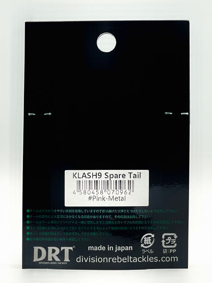 KLASH 9 SPARE TAIL - PINK METAL