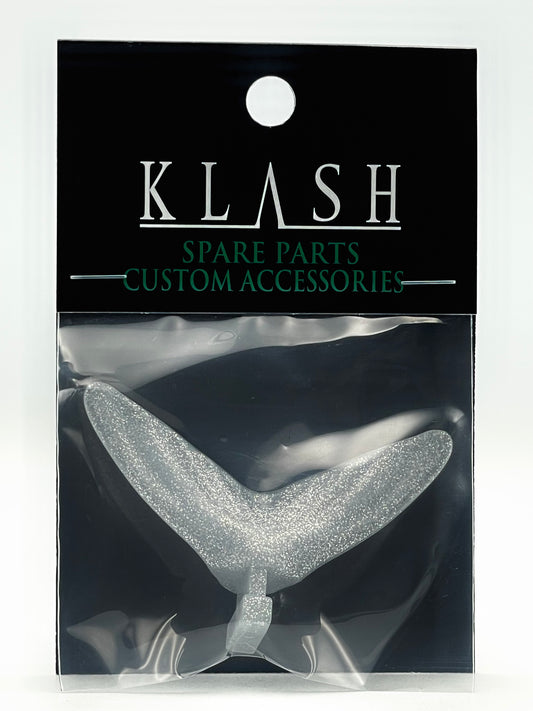 KLASH 9 TRANSFER TAIL - CLEAR SILVER