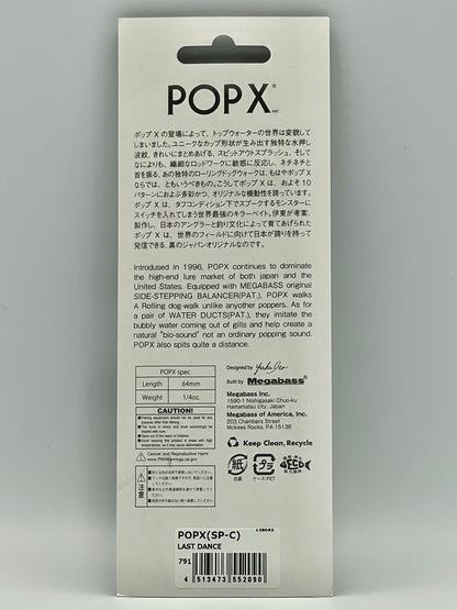 LAST DANCE - POP X (SP-C) (LIMITED COLOR)