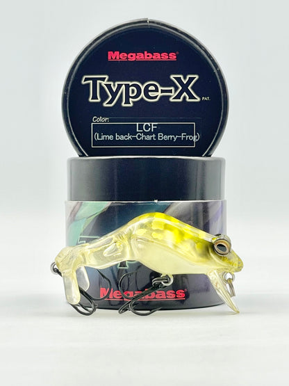 LCF (LIME BACK-CHART BERRY-FROG) - TYPE-X