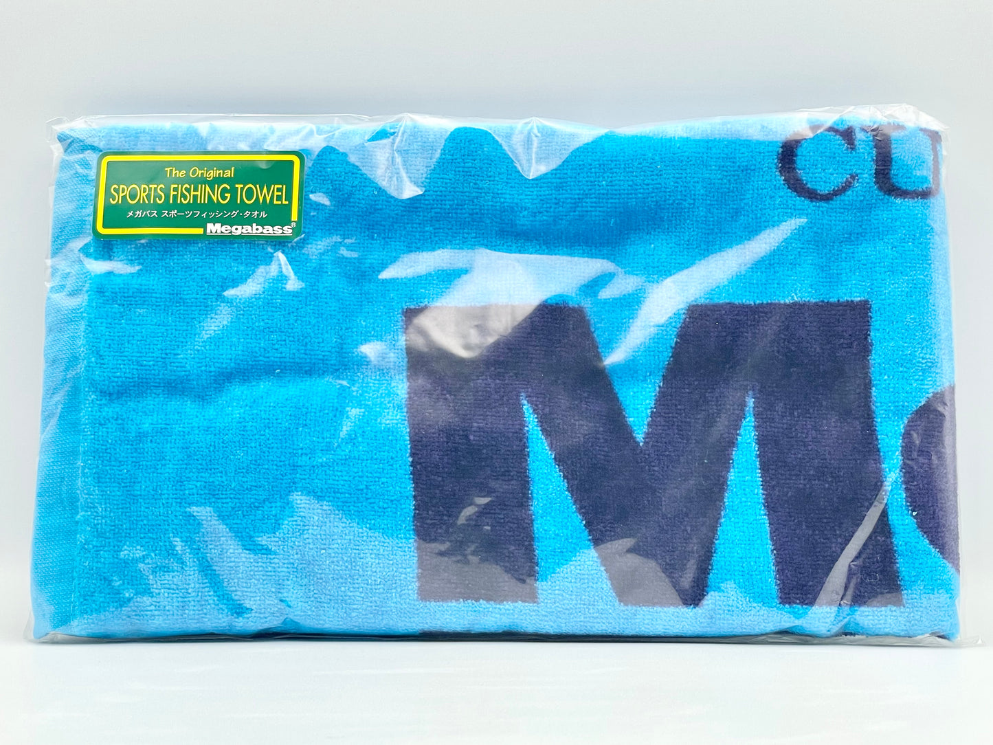 MEGABASS SPORTS FISHING TOWEL - BLUE