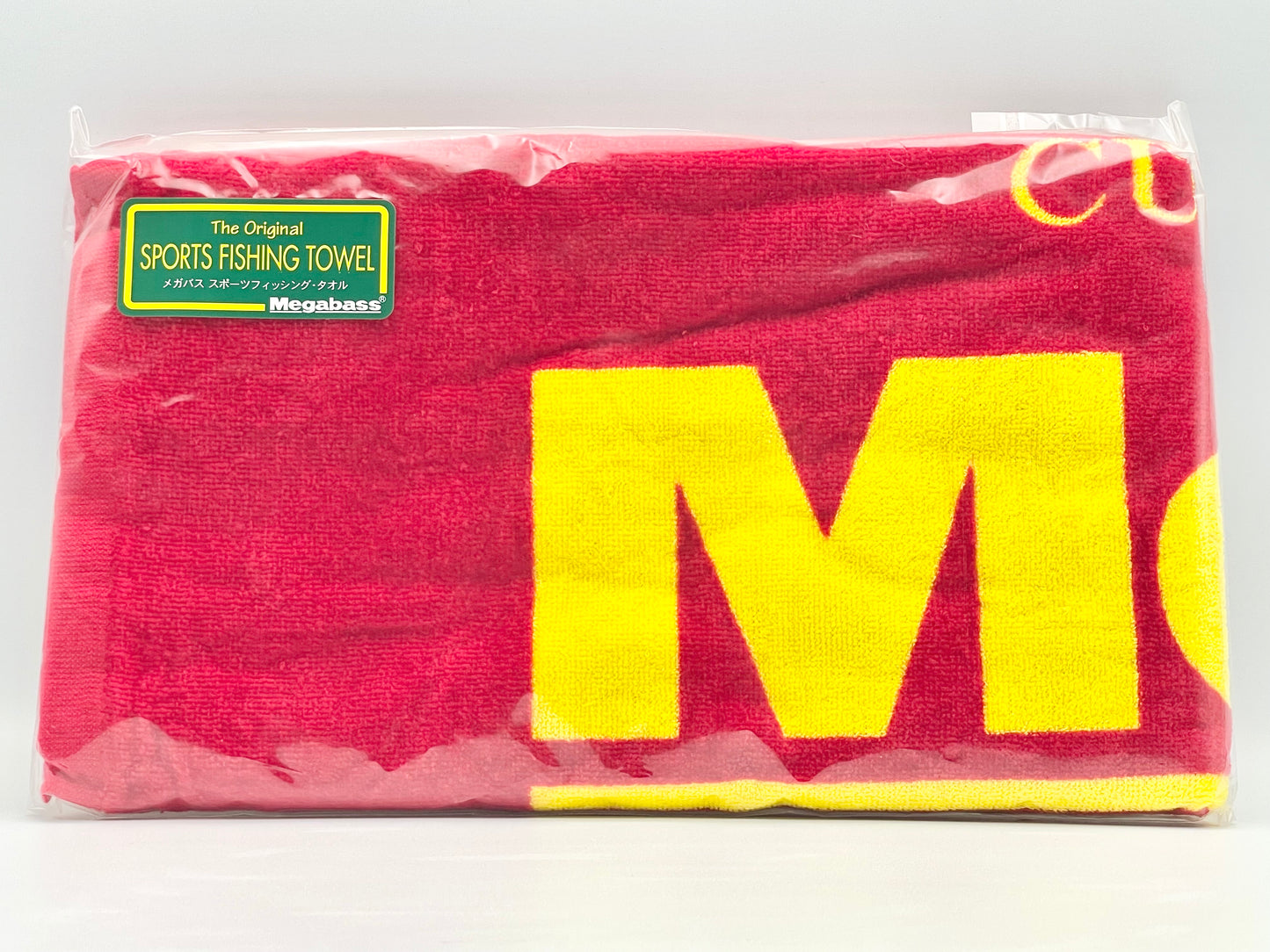 MEGABASS SPORTS FISHING TOWEL - RED