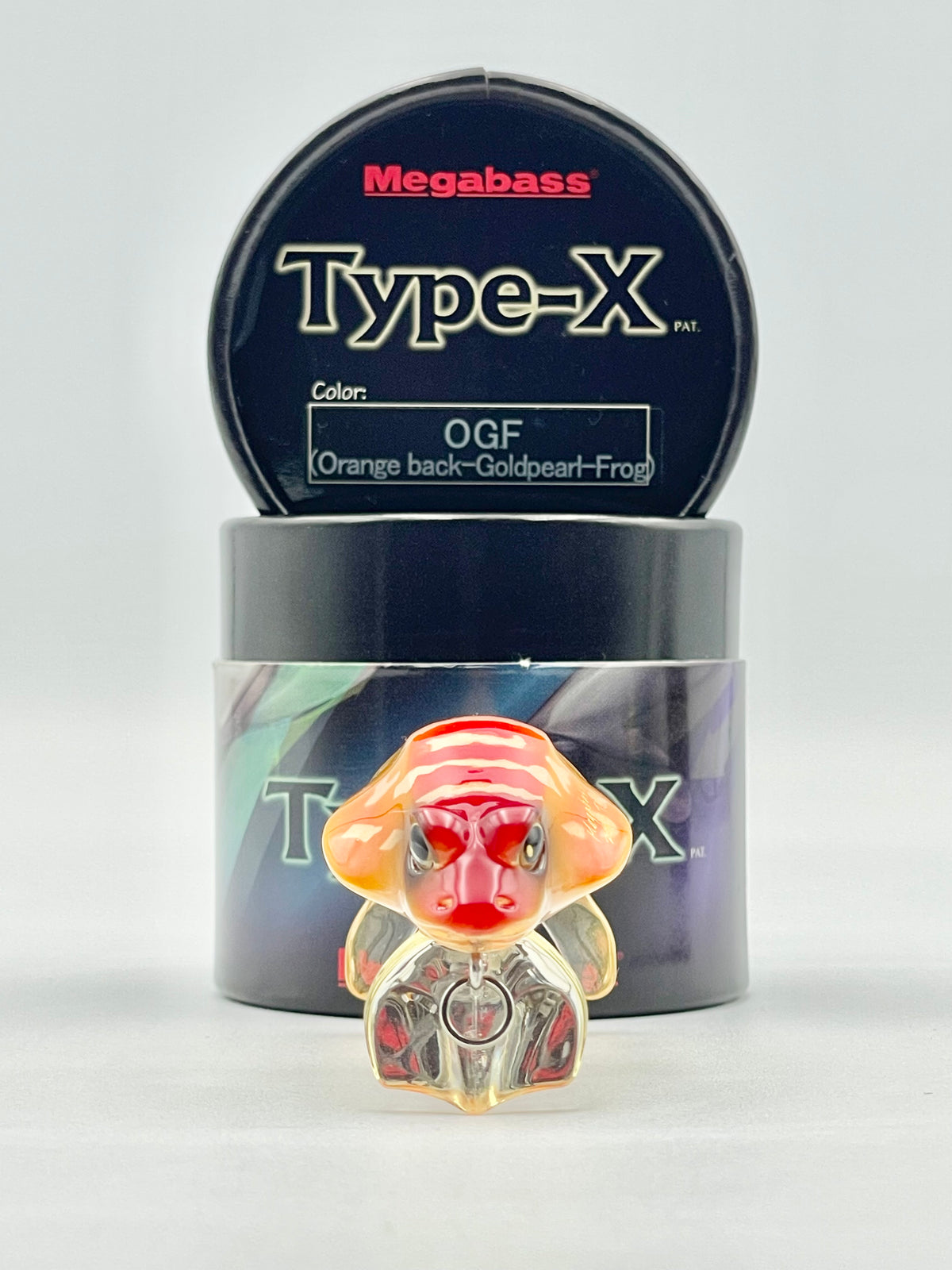 OGF (ORANGE BACK-GOLD PEARL-FROG) - TYPE-X