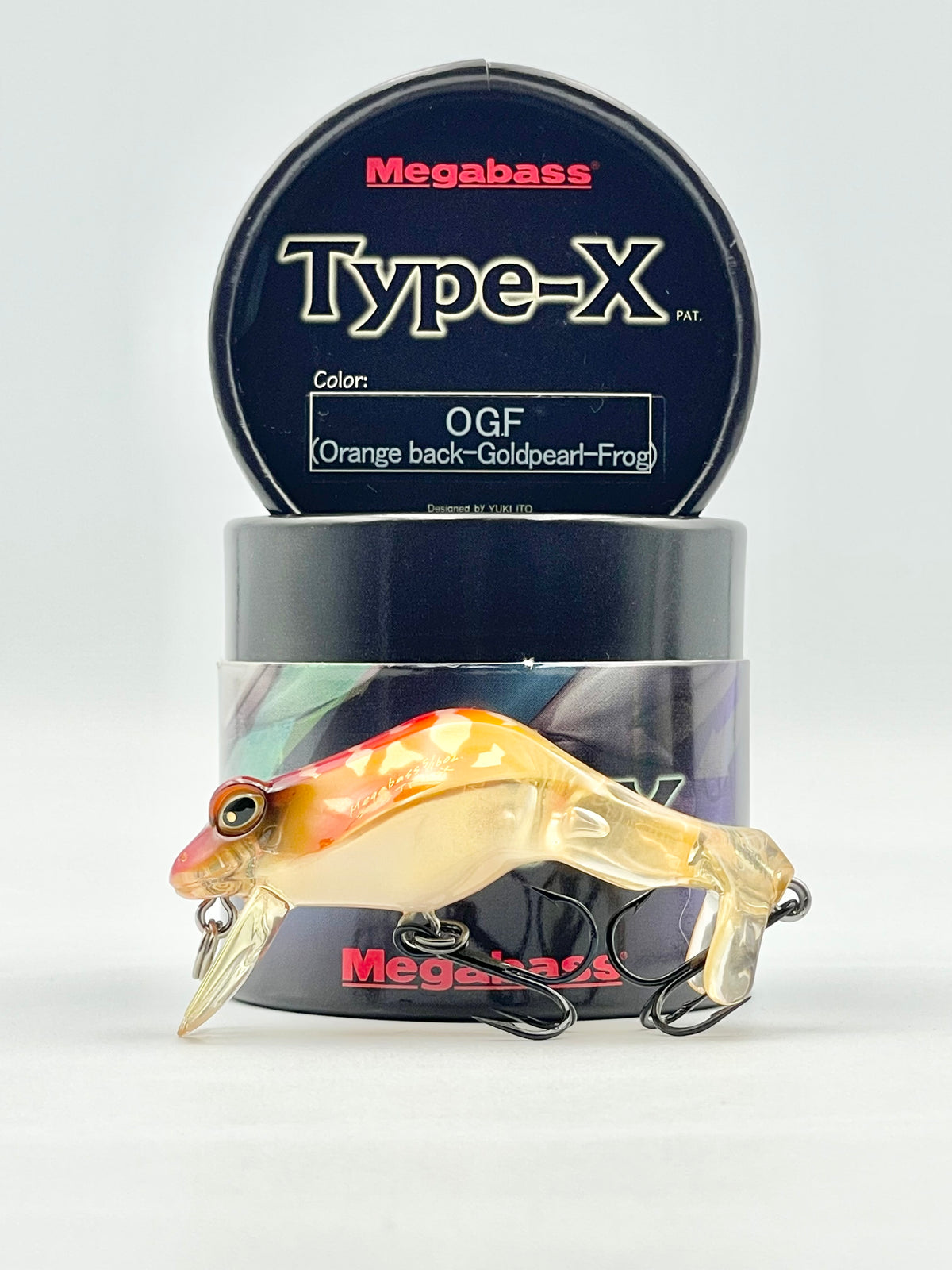 OGF (ORANGE BACK-GOLD PEARL-FROG) - TYPE-X