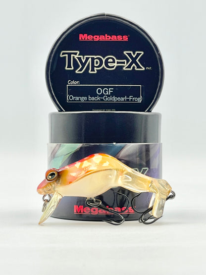 OGF (ORANGE BACK-GOLD PEARL-FROG) - TYPE-X