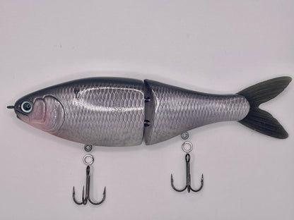 RAFA CUSTOMS 8" JOEY SHAD - BLACK TOP