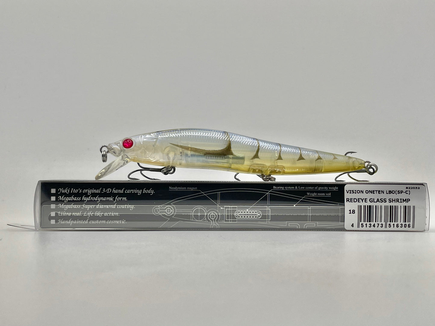 REDEYE GLASS SHRIMP - VISION ONETEN LBO (SP-C) RESPECT SERIES #51