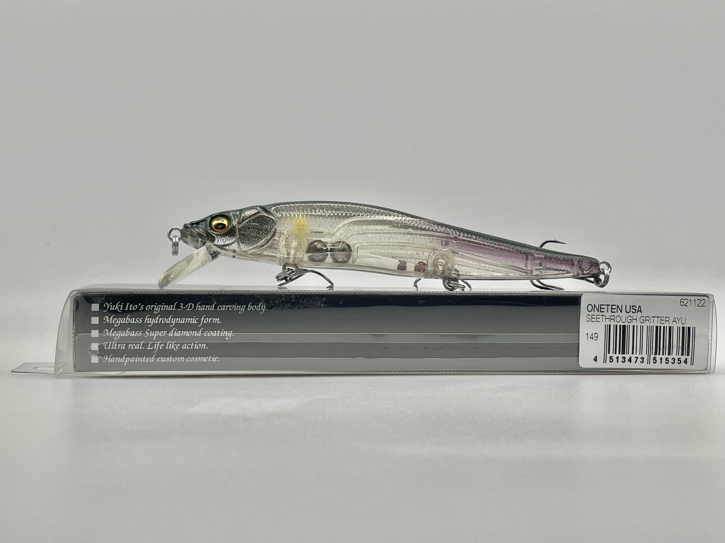 SEETHROUGH GRITTER AYU - ONETEN USA