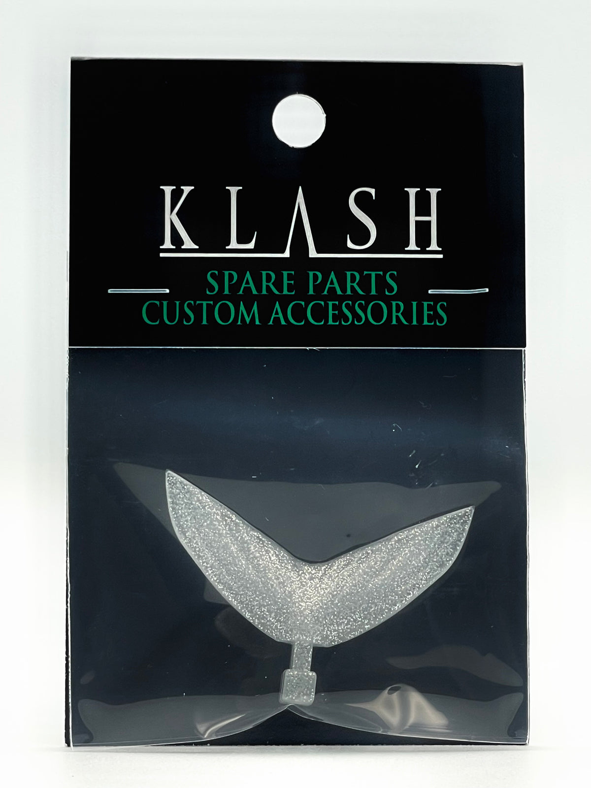 TiNY KLASH SPARE TAIL - CLEAR SILVER