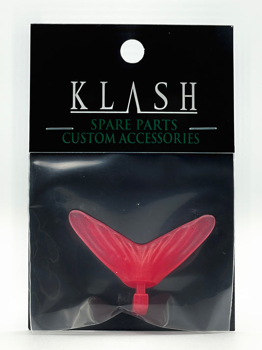 TiNY KLASH TRANSFER TAIL - RED&FLAKE