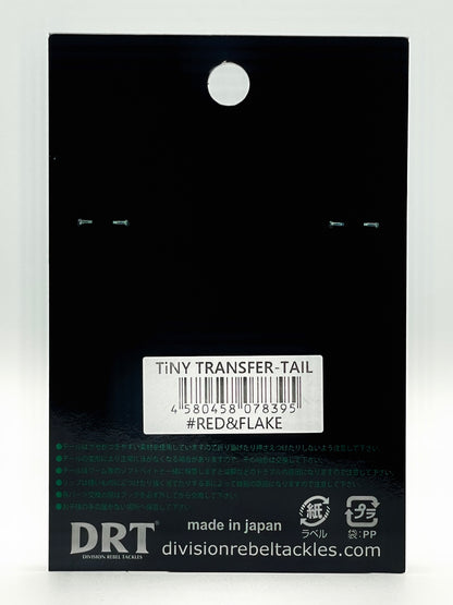 TiNY KLASH TRANSFER TAIL - RED&FLAKE