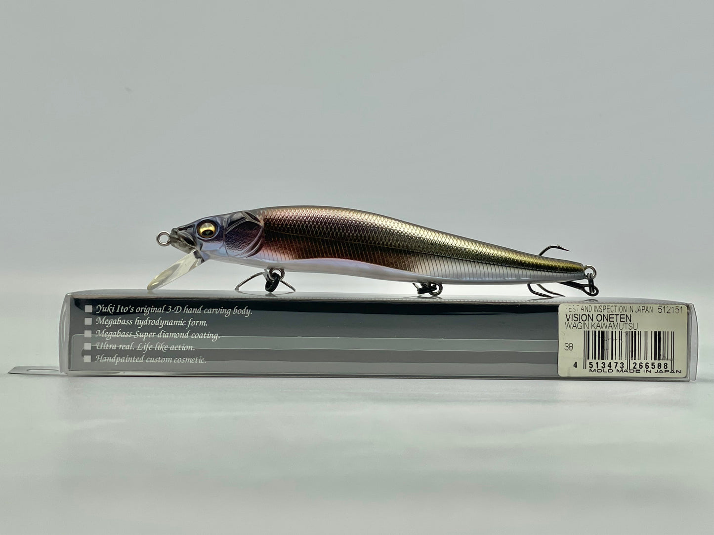 WAGIN KAWAMUTSU - VISION ONETEN (TEST AND INSPECTED IN JAPAN) (Faded label)